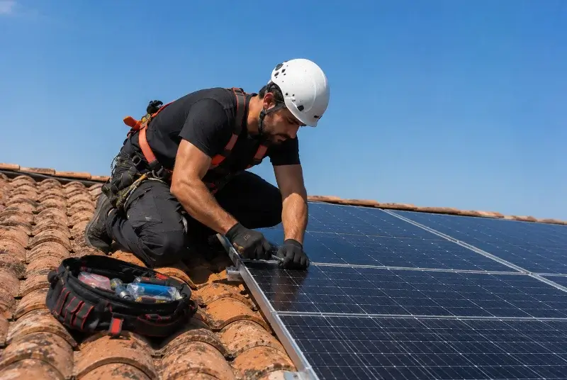 Maintenance et monitoring de panneaux solaires à Béziers