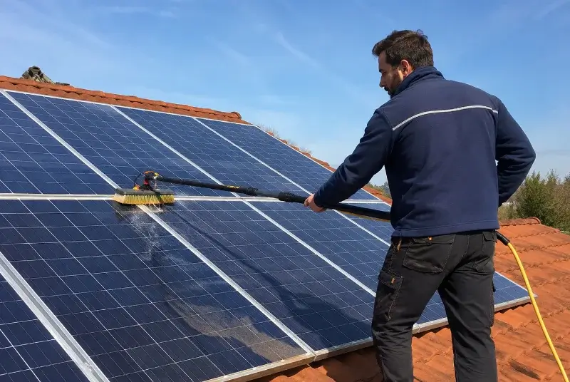 Nettoyage et entretien de panneaux solaires à Béziers
